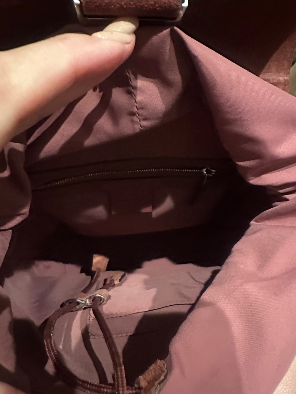 ๐บ๐ธBundle Gucci Bloom GG Canvas Backpack with Pink Leather Zip Wallet - Picture 7 of 16